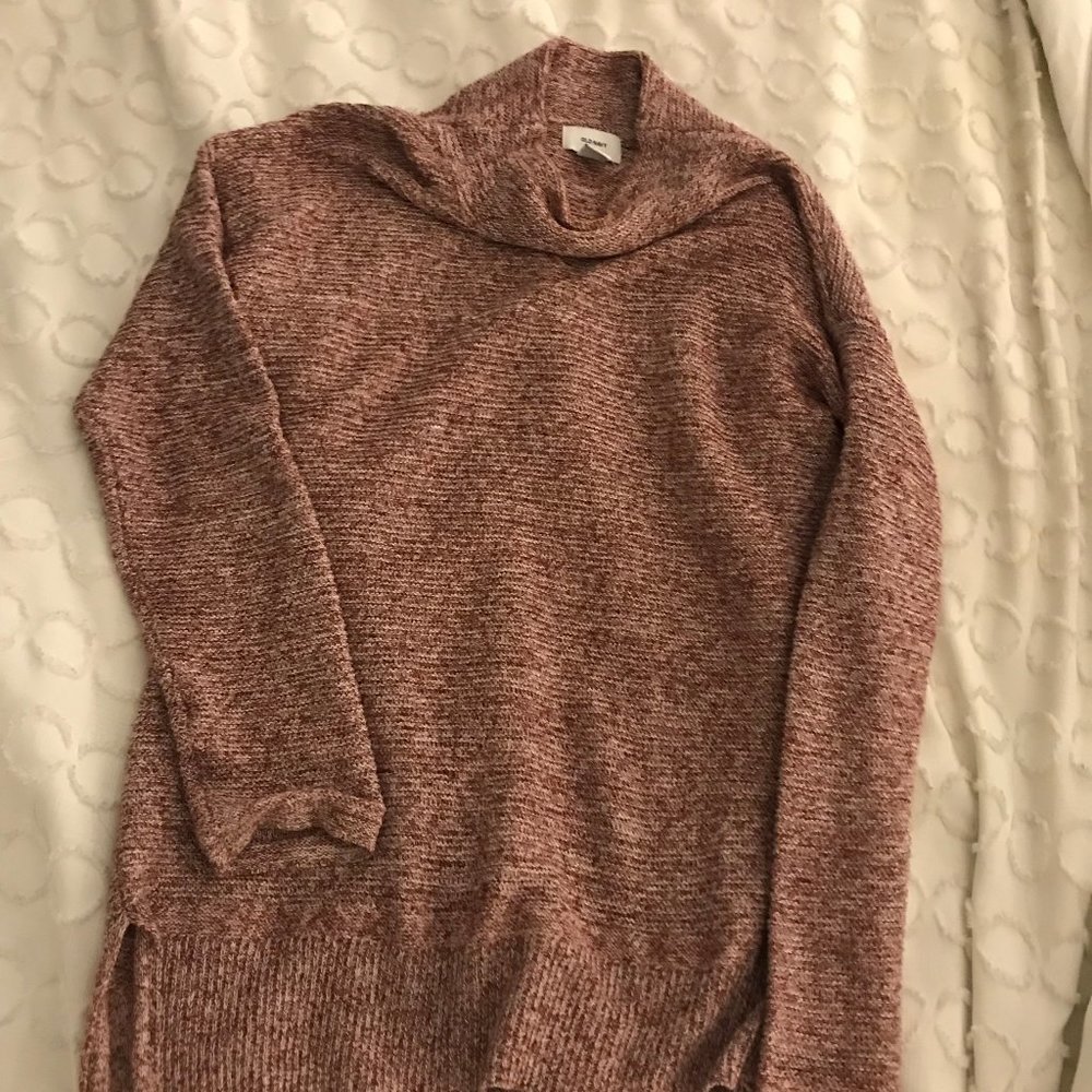 Heathered Maroon Sweater